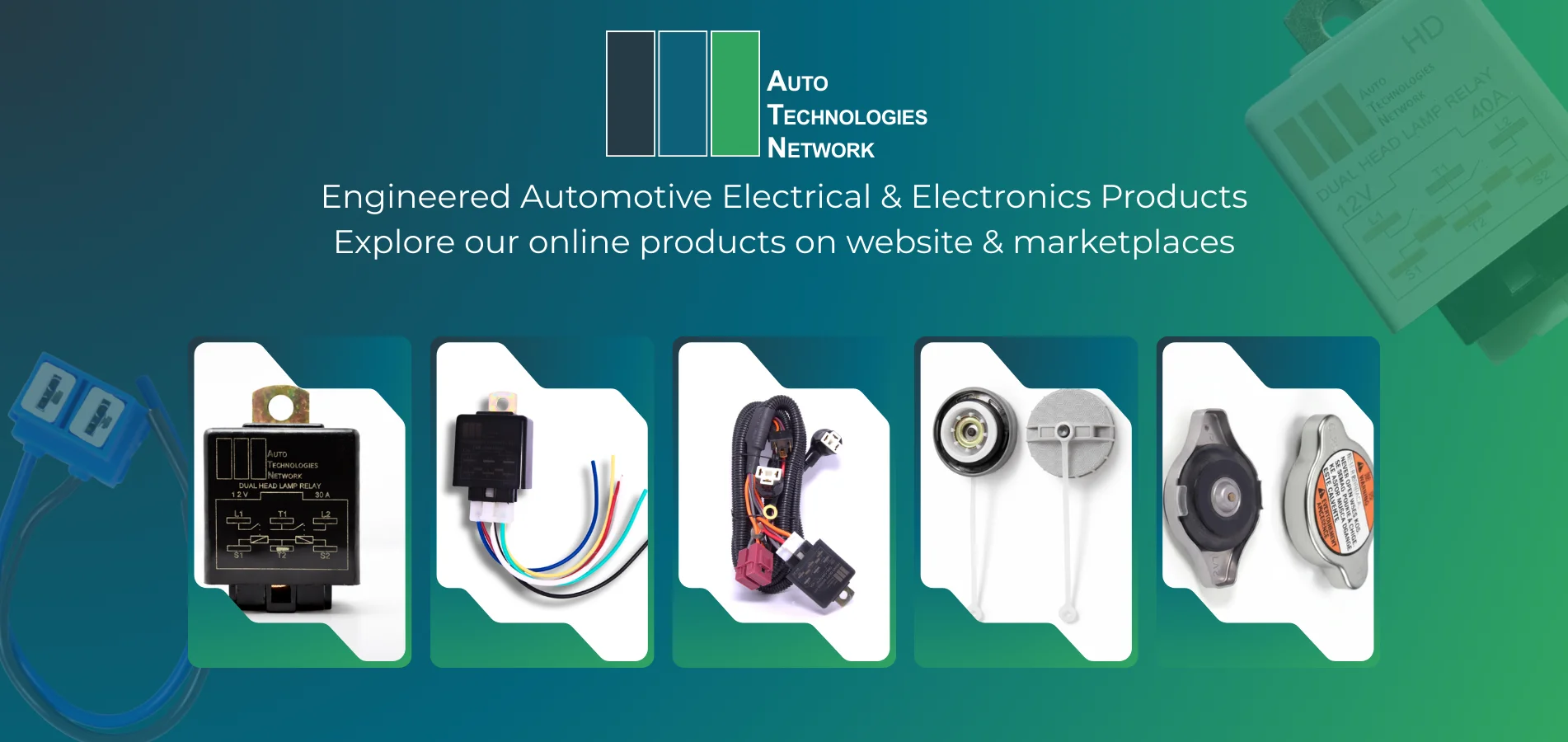 auto technologies network accessories banner