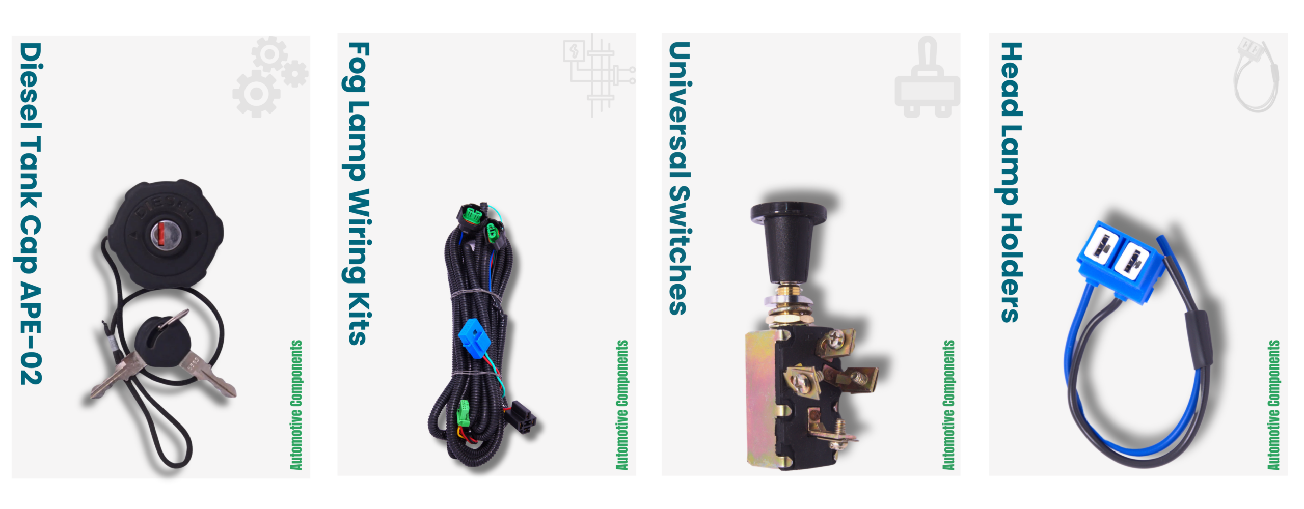 automotive components Accessories Banner
